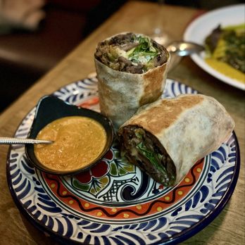 Mi Tocaya Antojería signature dishes Steak Burrito
Chips y Salsa
Enchiladas Potosinas